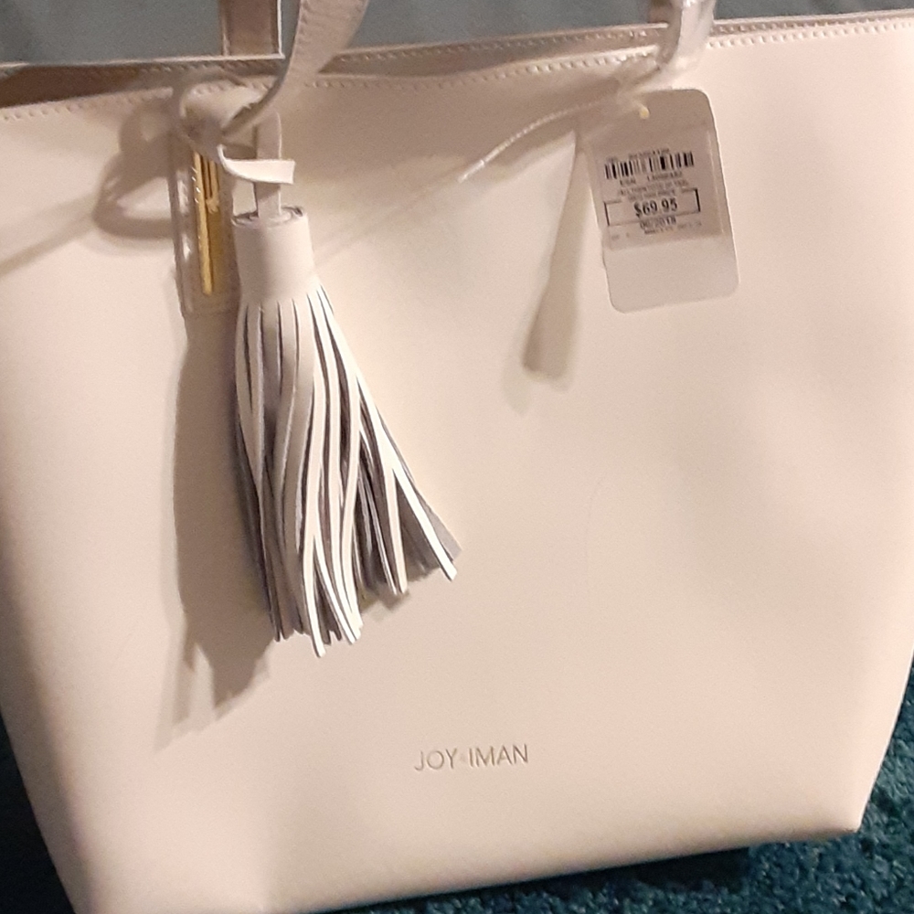 White purse
